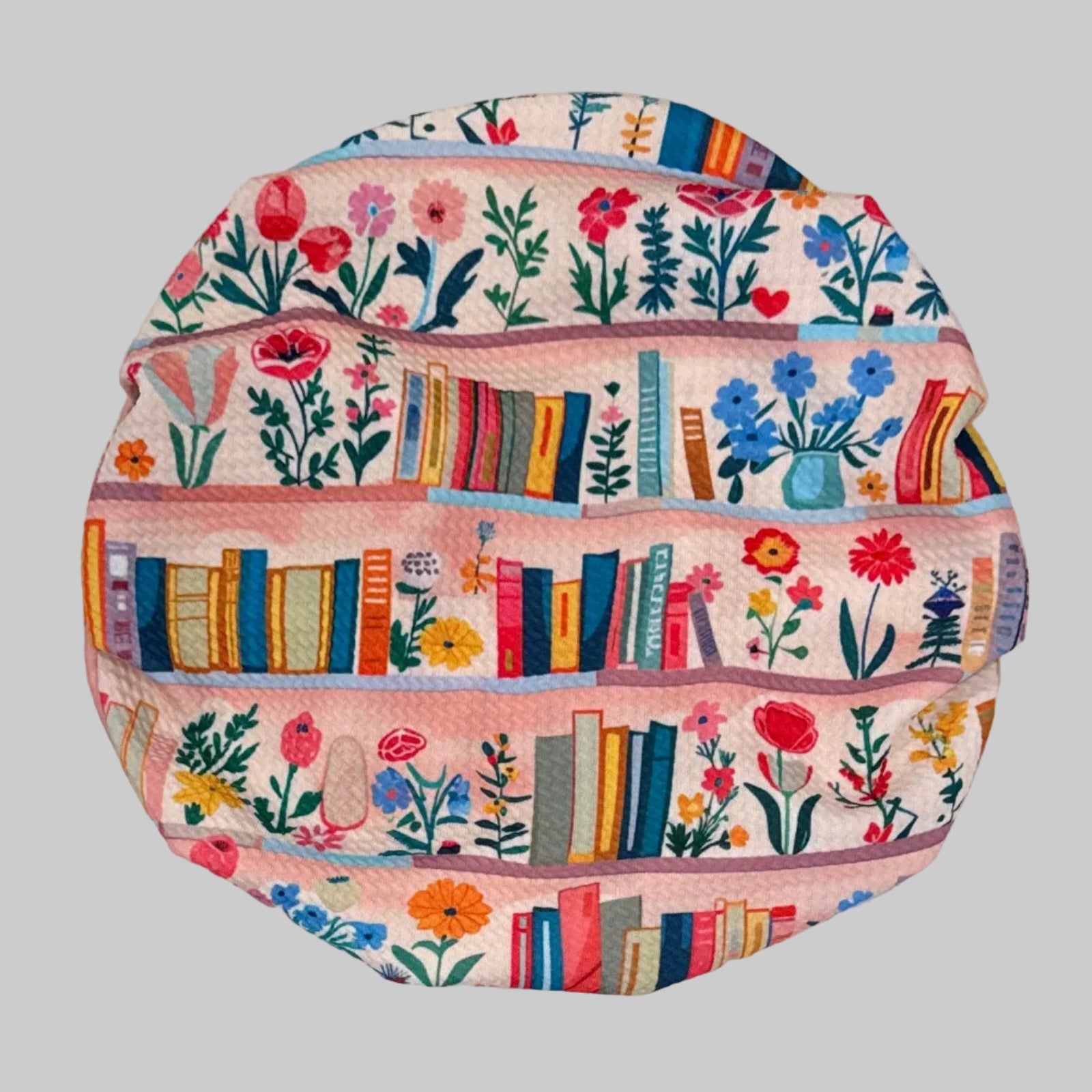 Floral Bookshelves